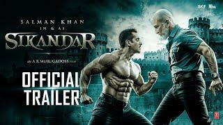 Sikandar  Official Trailer  Salman Khan Rashmika MandannaSuniel Shetty A.R. Murugadoss Concept