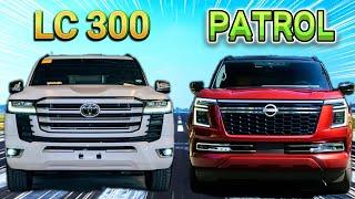 Toyota Land Cruiser 300 vs 2025 Nissan Patrol