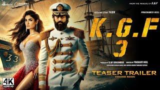 KGF Chapter 3  Trailer 2024  Rocking Star Yash Sanjay Dutt  Prashant Neel  Hombale Films