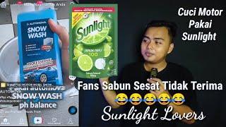 Cuci Motor Pakai Sabun Sunlight  Momen Lucu Dunia Persabunan