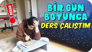 Bir Gün Boyunca Ders Çalıştım   LGS Öğrencisinden Rekor Denemesi 