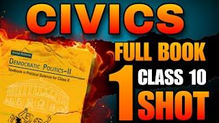 Class 10 FULL CIVICS in one shot Social science one shot class 10 CBSE 2023-24