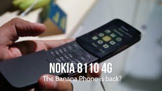 Nokia 8110 4G India Hands-on Features Camera - The Banana Phone is back? MWC 2018