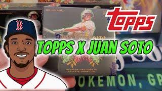 Topps x Juan Soto 3 Box Rip HUGE HOFer Auto Hit