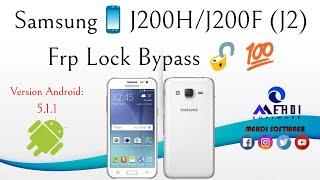SamsungJ200HJ200F J2 Frp Bypass Android5 Samsung J2 Google Account UnlockWithout Pc