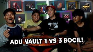 ADU VAULT BANG UDI VS 3 BOCIL