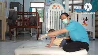 Tutorial Stimulasi Merangkak Fisio Kak Basu Latihan Merangkak