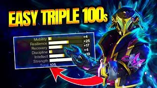 The FASTEST Method For High Stat Armor In Final Shape EASY TRIPLE 100s  Destiny 2