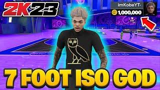 I Took My Speed Boosting 7 Foot Demigod To The 1v1 Court On NBA 2k23 And This Happened...