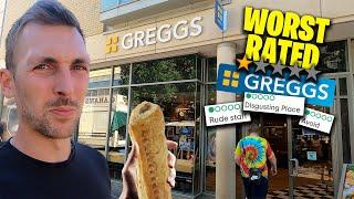 WE WENT TO THE UKS WORST RATED GREGGS