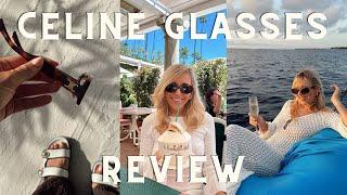 Best Designer Sunglasses CELINE TRIOMPHE OVAL SUNGLASSES REVIEW Celine Tortoise Shell Sunglasses