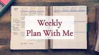 WEEKLY PLAN WITH ME  EC DAILY DUO  EC VERTICAL WEEKLY