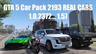 GTA 5 Car Pack 2193 REAL CARS 1.0.2372... 1.57