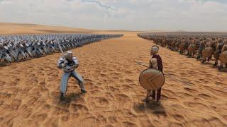 10000 Spartans VS 10000 Medieval Knights  Ultimate epic battle simulator 2