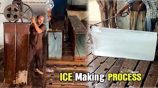 A fascinating journey in the ice factory - how ice is made in the factory