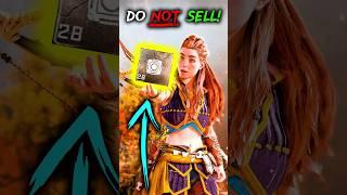 ⬜️ Don’t just sell these blocks  Horizon Forbidden West Tips & Tricks