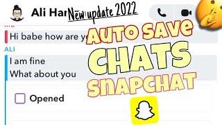 How To Autosave Chats On Snapchat  2023 Update