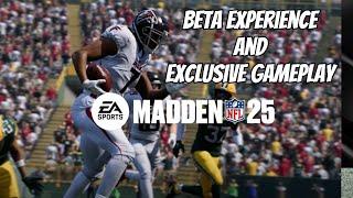 Madden 25 Beta Gameplay Experience And Exclusive Gameplay