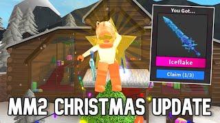 MM2 NEW CHRISTMAS UPDATE 2021 AND UNBOXING