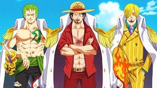 What If Luffy Zoro & Sanji Were Marines?