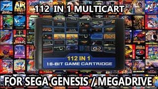 112 in 1 Sega Genesis Multicart by Yuswallow