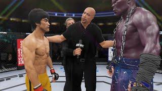 Bruce Lee vs. Titan Atlas - EA Sports UFC 4 - Epic Fight 