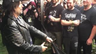 Phil Campbell opens Lemmys Bar at Bloodstock 2016  TeamRock