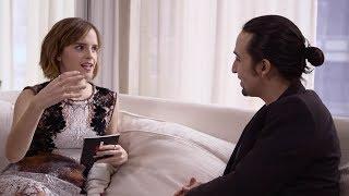 Emma Watson Interviews Lin Manuel Miranda For HeForShe Arts Week