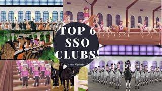 TOP 6 SSO CLUBS - In my Opinion - Club Edits - Star Stable - Lana Pixiehope