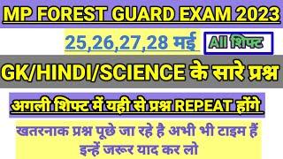 MP Forest Guard Paper Analysis 28 May 1st Shift MP Forest Guard Analysis 25262728 May All Shift