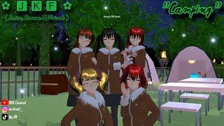 J.K.F  CAMPING ️️ Drama Sakura School Simulator 