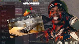 How To Make Guitar Afro Beats Oxlade Omah Lay  Rema  Fl Studio Tutorial