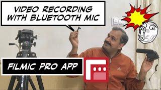 Video recording with Bluetooth mic