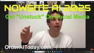 NowSite AI Get Unstuck On Social Media Increase Views Now