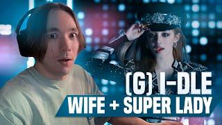 GI-DLE - WIFE + SUPER LADY  РЕАКЦИЯ