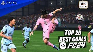 EA SPORTS FC 24 -  Top 20 UNBELIEVABLE Goals  #8 - PS5 4K
