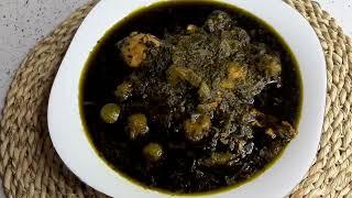 طرزتهیه خورش گوجه سبز ترش با مرغآشپزی آسان با معصومه بانو