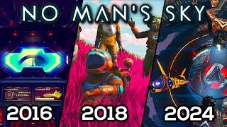 How NO MANS SKY Has Evolved Since Its Release 2016 - 2024