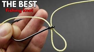 The Easiest and Strongest Fishing Knot Ever  Best for Hook With 500% Guarantee