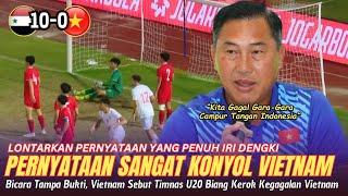 DIDASARI RASA DENGKI  The Thao 247 Sebut Timnas U20 Penyebab Vietnam Gagal Ke Piala Asia U20 2025