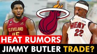 NBA Reporter PREDICTS Jimmy Butler Trade CONFLICTING Donovan Mitchell Rumors  Miami Heat Rumors