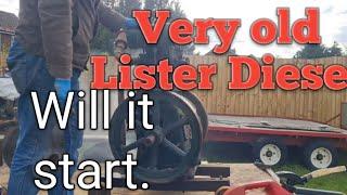 Lister CS Diesel. Will it start after 10+ Years in a damp container.