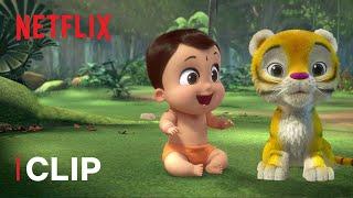 Baby Tiger Friend? Mighty Little Bheem  Netflix Jr