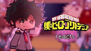 MHA - BNHA reacts to Future Deku  clickbait title fr ️  GCRV  BkDk? IzOc?