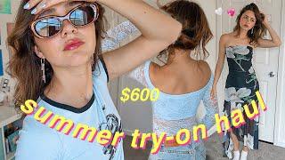 *HUGE* Summer try-on haul ft. Princess Polly