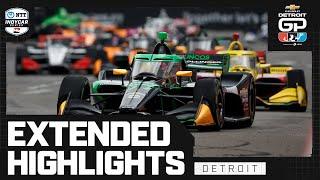 Extended Race Highlights  2024 Chevrolet Detroit Grand Prix  INDYCAR SERIES