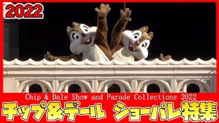 ºoº チップデール特集 ディズニーのショー、パレードのチデコレクション2022  Chip & Dale  screen debut day  special in Disney parks