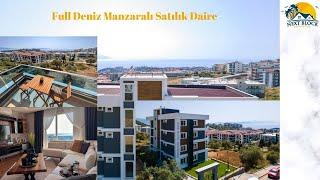 Kuşadasında Full Deniz Manzaralı 3+1 Satılık Daire