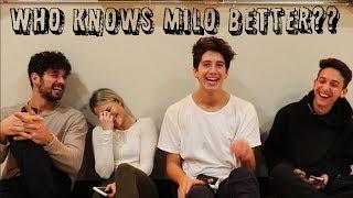 WHO KNOWS MILO BETTER?w Milo Manheim Witney Carson Alan Bersten and Mason Turner