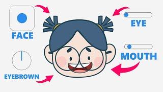 DUIK ANGELA Full Face Rigging Tutorial  After Effects